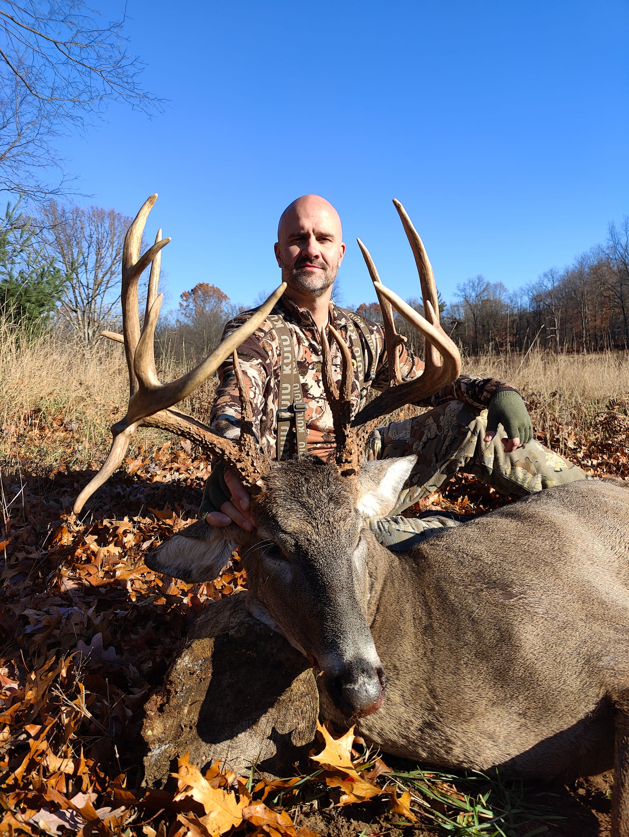 Successful whitetail harvest in Branch, Michigan