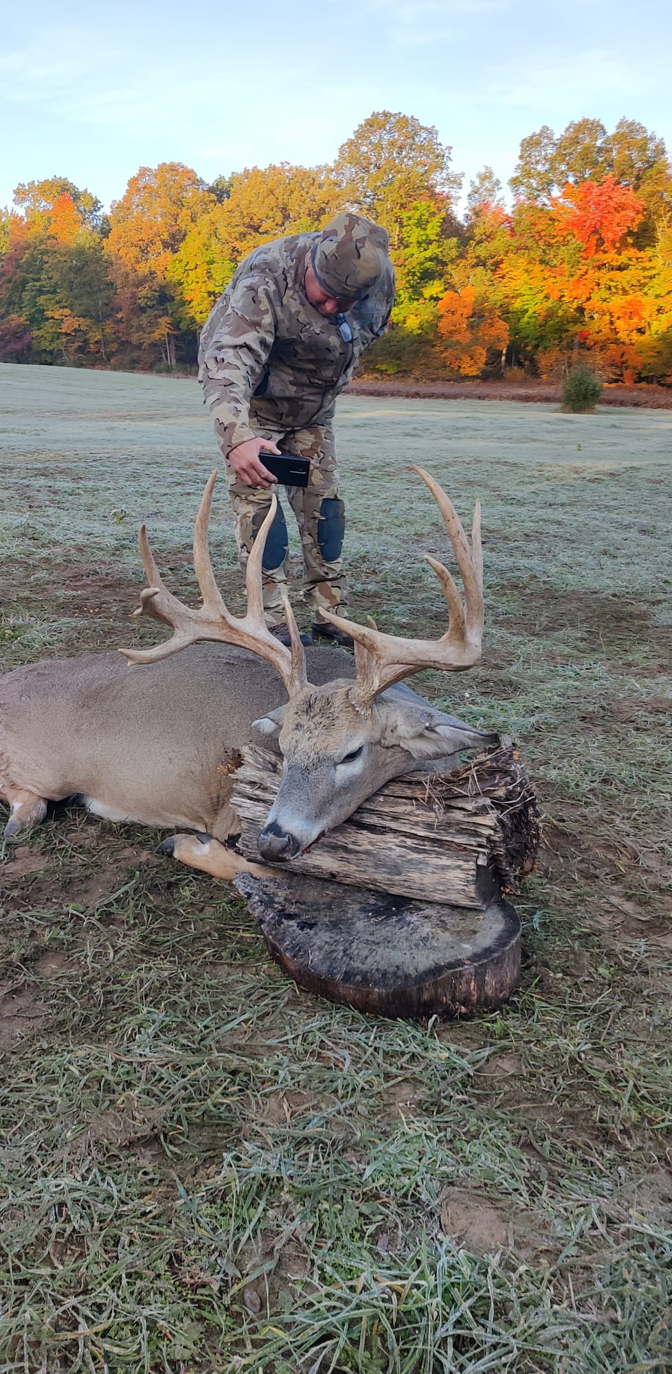 Trophy buck harvest at Rolling Ridge Ranch